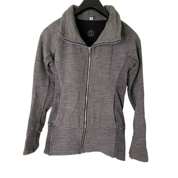 Lululemon Radiant Jacket II gray women's size 6 - Picture 1 of 8
